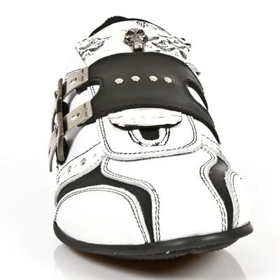  M.2715-C10 NAPA BLANCA ITALI NEGRO PITON BLANCO SNOB T ACERO New Rock M.2715-C10  4