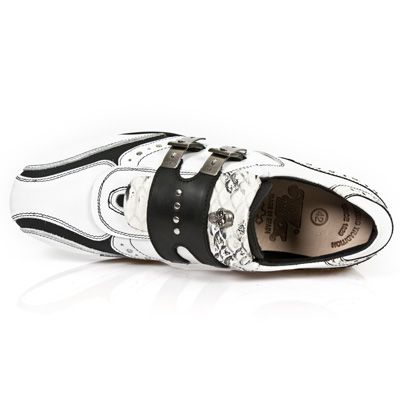  M.2715-C10 NAPA BLANCA ITALI NEGRO PITON BLANCO SNOB T ACERO New Rock M.2715-C10  8