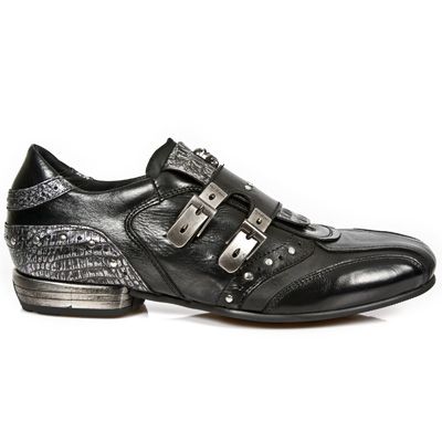  M.2715-C4 NOMADA NEGRO ITALI NEGRO COCO NEGRO PLATA SNOB ACE New Rock M.2715-C4  1