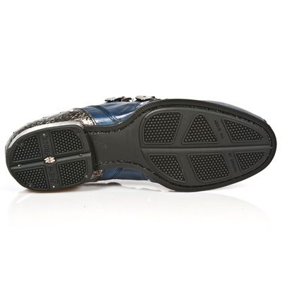  M.2715-C8 NOMADA AZUL BOX PLANE COCO RED PLATA SNOB T ACERO New Rock M.2715-C8  7