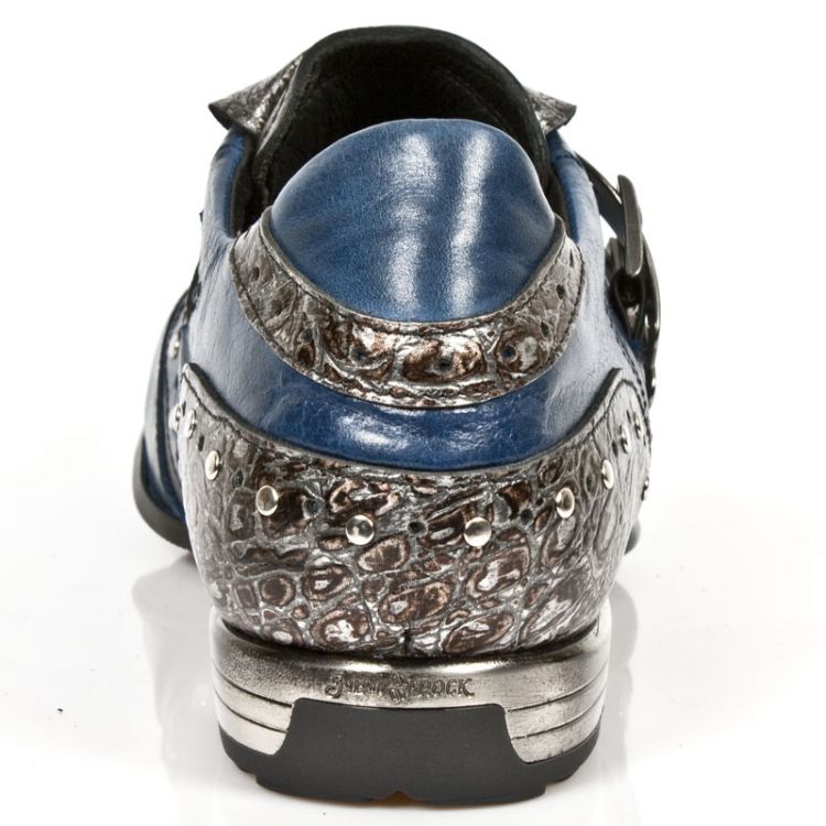 M.2715-R8 NOMADA AZUL BOX PLANE COCO RED PLATA SNOB T ACERO New Rock M.2715-R8  6