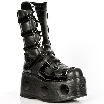  M.309 ITALI NEGRO, CHAROL NEGRO LISO, NEW SPACE New Rock M.309-C4  3