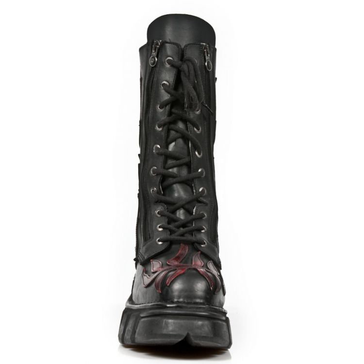  M.319-R2 NOMADA NEGRO PULIK ROJO TERMINATOR NEGRO New Rock M.319-R2  3