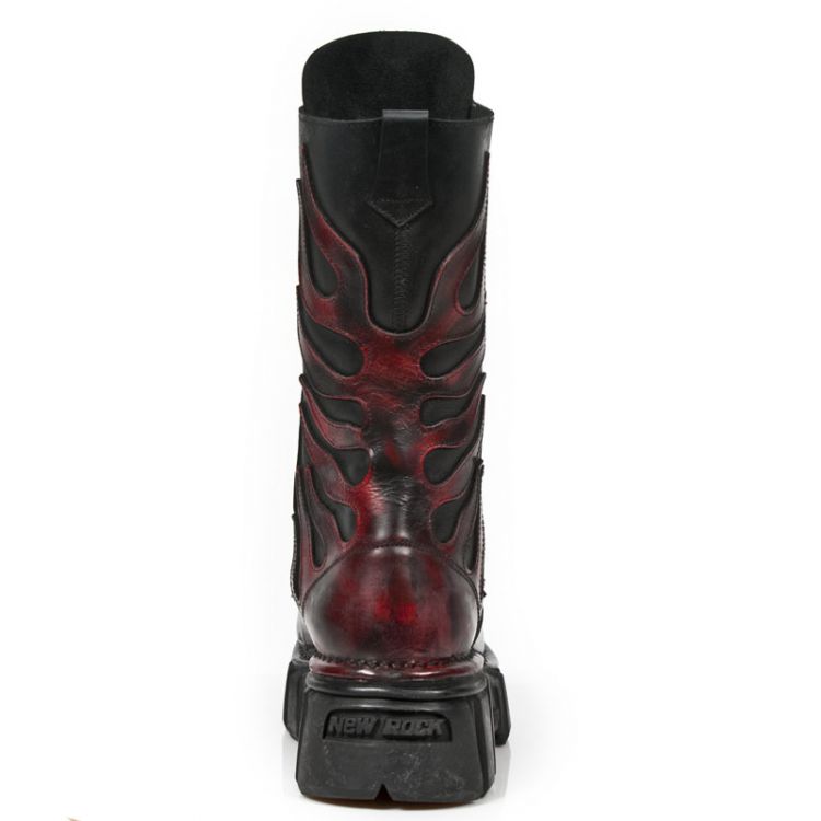  M.319-R2 NOMADA NEGRO PULIK ROJO TERMINATOR NEGRO New Rock M.319-R2  5