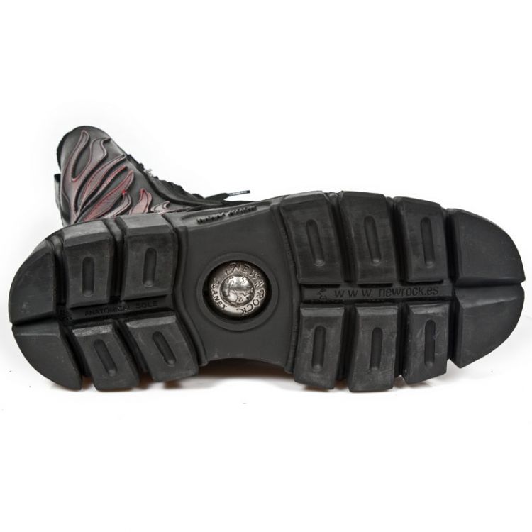  M.319-R2 NOMADA NEGRO PULIK ROJO TERMINATOR NEGRO New Rock M.319-R2  6