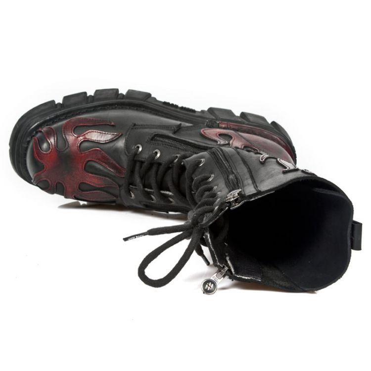  M.319-R2 NOMADA NEGRO PULIK ROJO TERMINATOR NEGRO New Rock M.319-R2  7