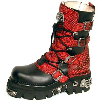  373 ITALI NEGRO PITON ROJO REACTOR NEGRO TOBERAS C Y O New Rock M.373-C11  1