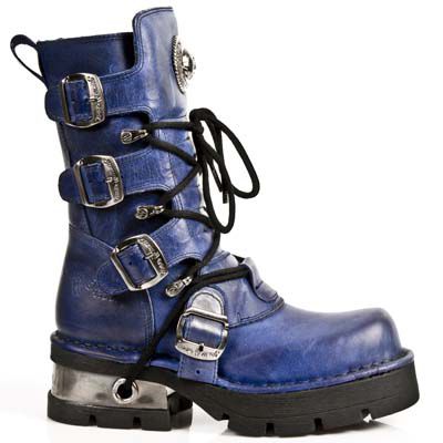  M.373-C32 ALASKA AZUL PLANING NEGRO NEW M3 ACERO ORIFICIO New Rock M.373-C32  1