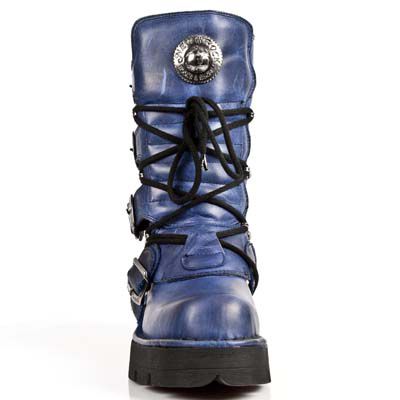  M.373-C32 ALASKA AZUL PLANING NEGRO NEW M3 ACERO ORIFICIO New Rock M.373-C32  4