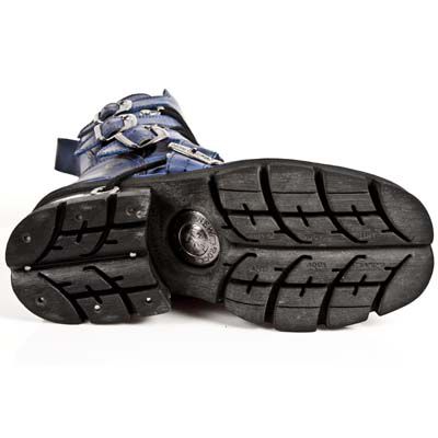  M.373-C32 ALASKA AZUL PLANING NEGRO NEW M3 ACERO ORIFICIO New Rock M.373-C32  7
