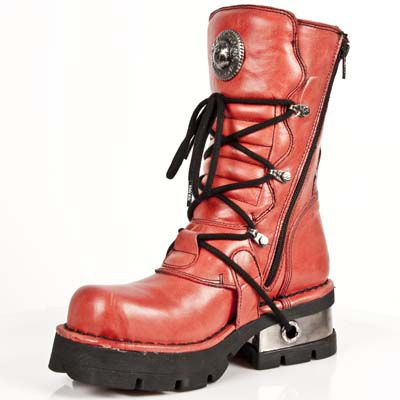  M.373-C34 ALASKA ROJO PLANING NEGRO NEW M3 ACERO ORIFICIO New Rock M.373-C34  5
