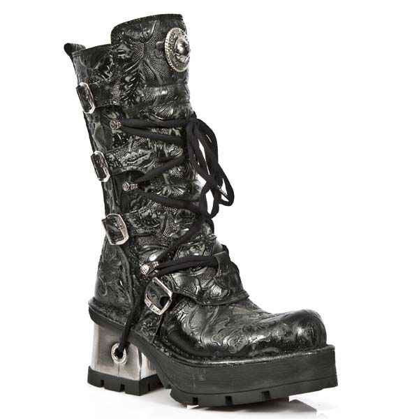  M.373-Q3 VINTAGE FLOWER NEGRO PLANING NEW NEGRO M8 ACERO New Rock M.373-Q3  3