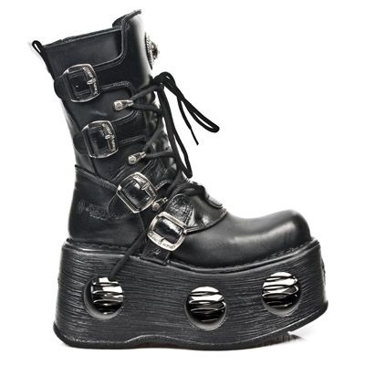  M.373-VC2 VEGAN NEGRO PLATAFORMA NEW SPACE New Rock M.373-VC2  2