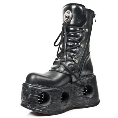  M.373-VC2 VEGAN NEGRO PLATAFORMA NEW SPACE New Rock M.373-VC2  5