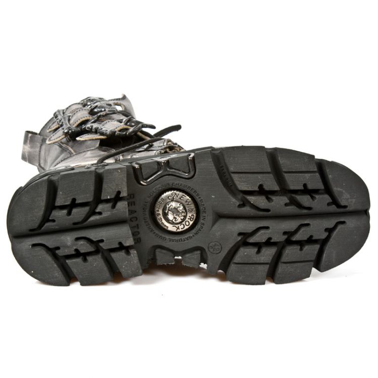  M.391-C3 VINTAGE RASPADO ACERO REACTOR NEGRO TOBERAS OXIDO M New Rock M.391-C3  7