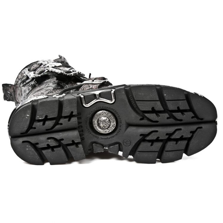 M.391-S26 VINTAGE-2 FLOWER ROJO, REACTO NEGRO TOBERAS New Rock M.391-S26  7