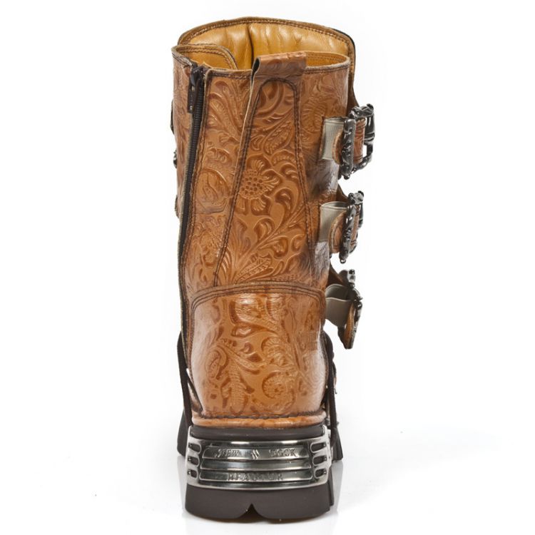  M.391-S3 VINTAGE FLOWER CUERO, REACTOR MARRON TOBERAS ORIF New Rock M.391-S3  6