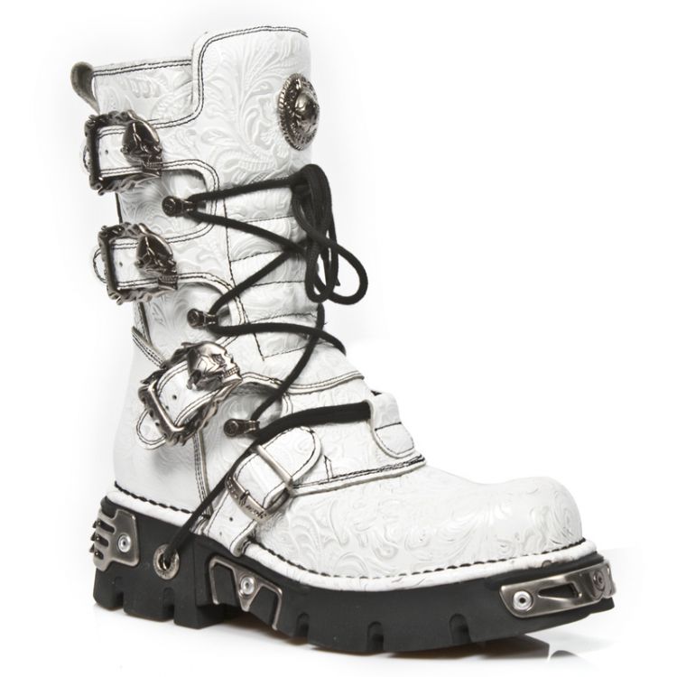  M.391-S7 VINTAGE FLOWER BLANCO-PLATA, REACTOR NEGRO TOBERAS New Rock M.391-S7  3