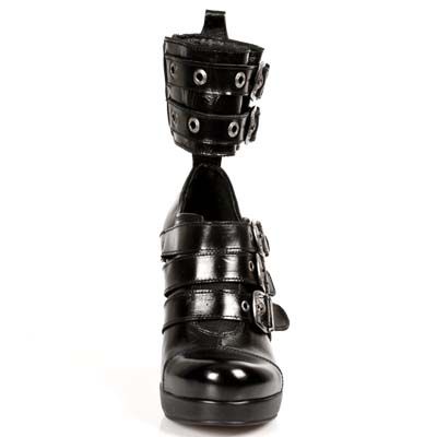  M.5803-C10 NOMADA NEGRO, PLATAFORMA TACON GOTH ACERO New Rock M.5803-C10  4