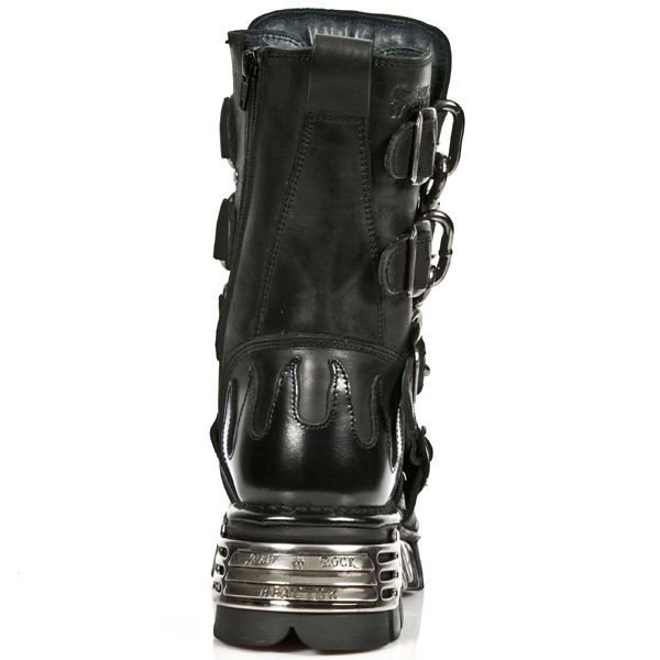  M.727MT-C1 ITALI NEGRO,CHAROL NEGRO, BOX PLANE, REACTOR NEGR New Rock M.727MT-C1  6
