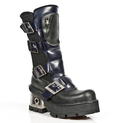  747 ITALI NEGRO ANTIK MORADO PLANING NEGRO M8 ACERO New Rock M.747-C1  3