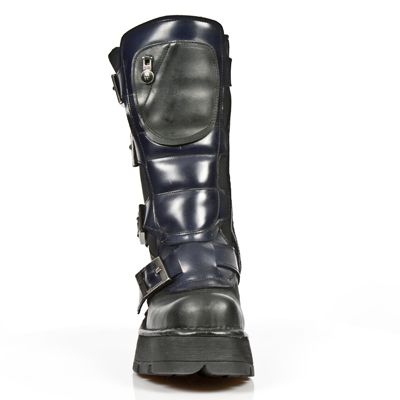  747 ITALI NEGRO ANTIK MORADO PLANING NEGRO M8 ACERO New Rock M.747-C1  4