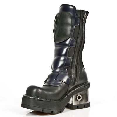  747 ITALI NEGRO ANTIK MORADO PLANING NEGRO M8 ACERO New Rock M.747-C1  5