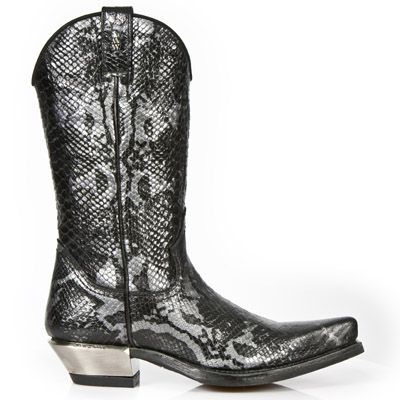  M.7800-C2 SNAKE GRIS WEST NEGRO ACERO TACON ACERO New Rock M.7800-C2  1