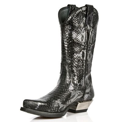  M.7800-C2 SNAKE GRIS WEST NEGRO ACERO TACON ACERO New Rock M.7800-C2  5