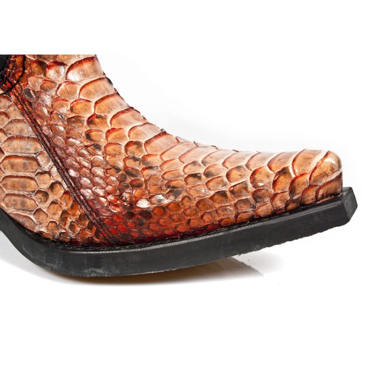  M.7800PT-S1 PYTHON RETICULATUS ORANGE, NOMADA NEGRO, WEST New Rock M.7800PT-S1  9