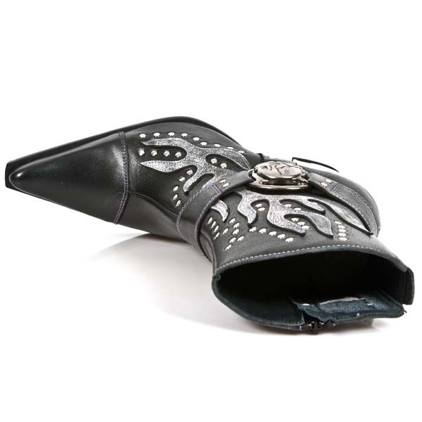  M.7919-C4 NOMADA NEGRO BOX PLANE MALICIA NEGRO T TEXAS ACERO New Rock M.7919-C4  8