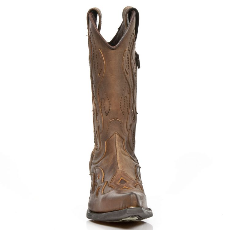Казаки M.7921-C17 ALASKA CUERO, WEST MARRON, TACON DALLAS ACERO New Rock M.7921-C17 Изображение 4