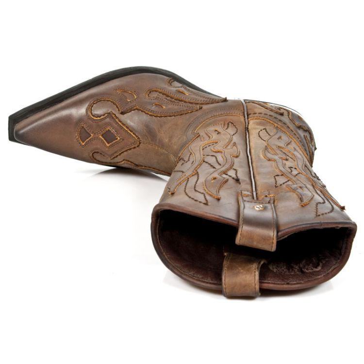 Казаки M.7921-C17 ALASKA CUERO, WEST MARRON, TACON DALLAS ACERO New Rock M.7921-C17 Изображение 8