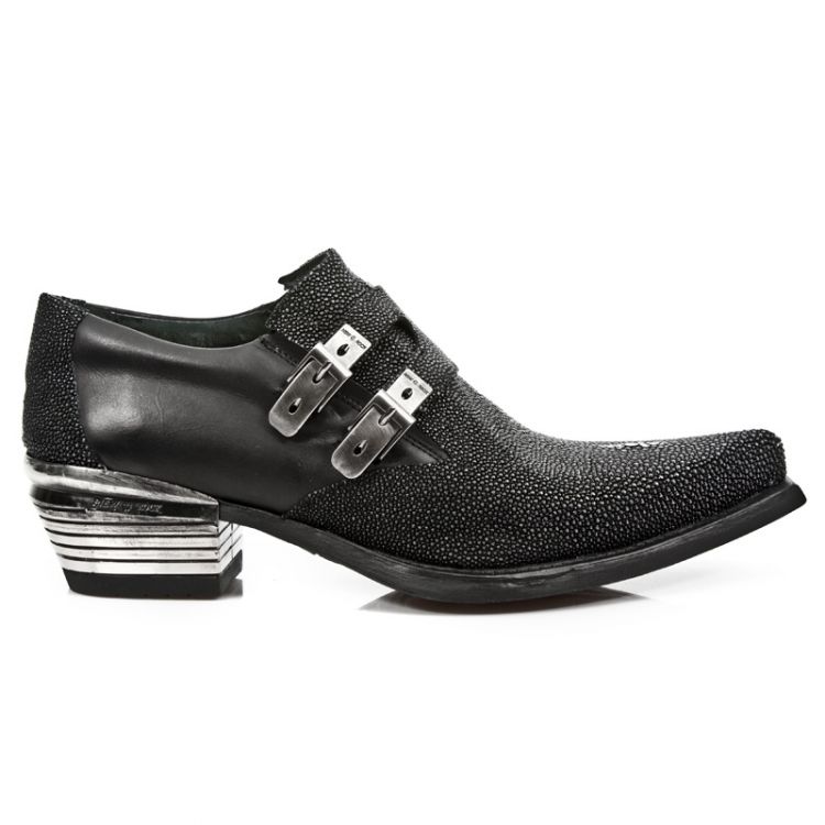  M.7934MR-C1 MANTA RAYA NEGRA REAL ITALI NEGRO WEST NEGRO ACE New Rock M.7934MR-C1  1