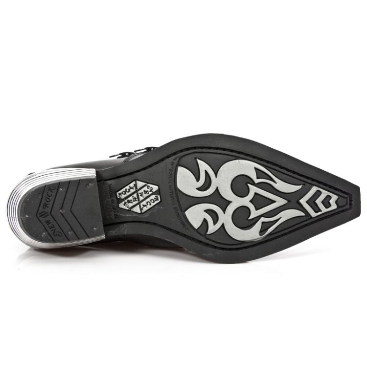  M.7934MR-C2 MANTA RAYA NEGRA ITALI NEGRO WEST NEGRO ACERO TA New Rock M.7934MR-C2  7