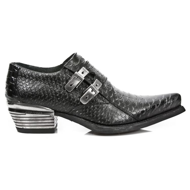  M.7934PT-C7 SERPENTE MAKI NEGRO WEST NEGRO ACERO TACON DALLA New Rock M.7934PT-C7  2