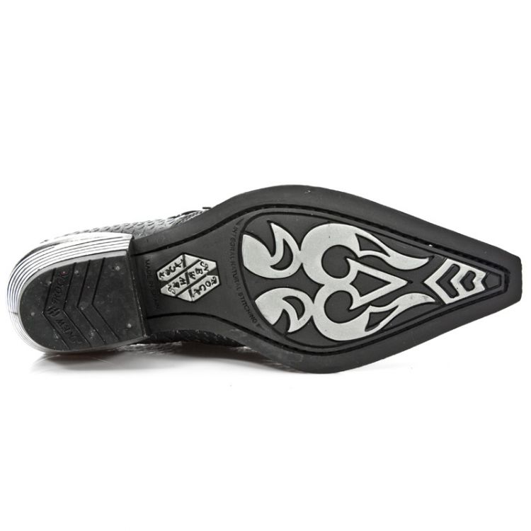  M.7934PT-C7 SERPENTE MAKI NEGRO WEST NEGRO ACERO TACON DALLA New Rock M.7934PT-C7  7