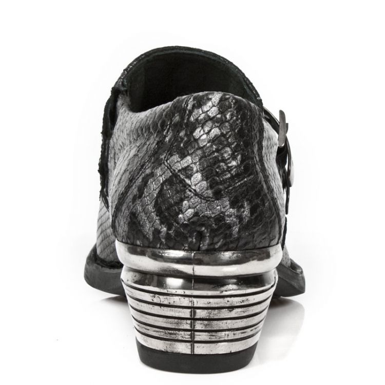  M.7934PT-C9 SNAKE GRIS WEST NEGRO ACERO TACON DALLAS ACERO New Rock M.7934PT-C9  6