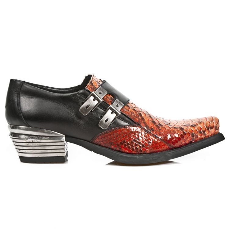  M.7934PT-S11 PYTHON RETICULATUS NARANJA, NOMADA NEGRO, DALLA New Rock M.7934PT-S11  2