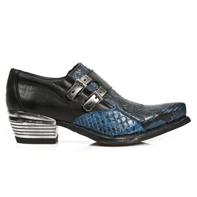  M.7934PT-S4 PYTHON RETICULATUS AZUL, NOMADA NEGRO, DALLAS NE New Rock M.7934PT-S4  2