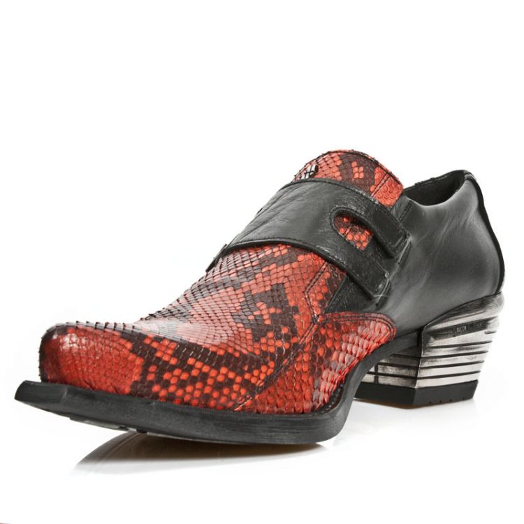  M.7934PT-S5 PYTHON RETICULATUS ROJO, NOMADA NEGRO, DALLAS N New Rock M.7934PT-S5  5