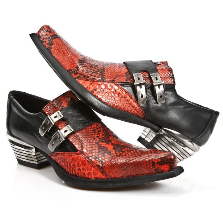  M.7934PT-S5 PYTHON RETICULATUS ROJO, NOMADA NEGRO, DALLAS N New Rock M.7934PT-S5  9