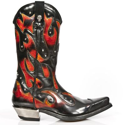  M.7952-C2 NOMADA NEGRO PULIK FUEGO WEST NEGRO ACERO T ACERO New Rock M.7952-C2  2