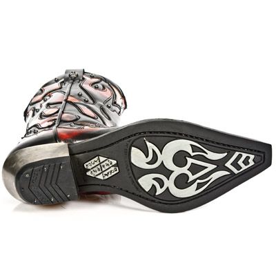  M.7952-C2 NOMADA NEGRO PULIK FUEGO WEST NEGRO ACERO T ACERO New Rock M.7952-C2  7