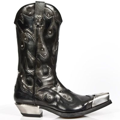  M.7952P-C2 NOMADA NEGRO PULIK ACERO WEST ACERO PUNTERA METAL New Rock M.7952P-C2  1