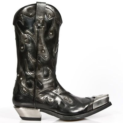  M.7952P-C2 NOMADA NEGRO PULIK ACERO WEST ACERO PUNTERA METAL New Rock M.7952P-C2  2