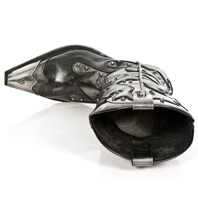  M.7952P-C2 NOMADA NEGRO PULIK ACERO WEST ACERO PUNTERA METAL New Rock M.7952P-C2  8