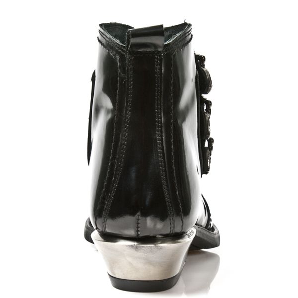  M.7971-S1 ANTIK PULIDO NEGRO, WEST NEGRO ACERO New Rock M.7971-S1  6