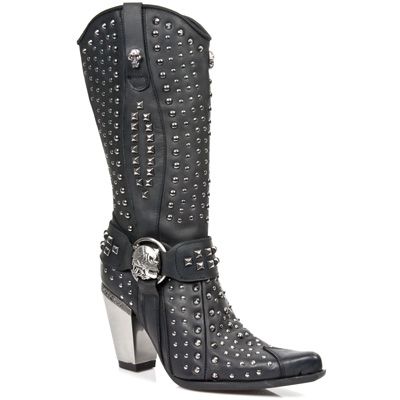  M.7981-C1 ITALI NEGRO BULL NEGRO TACON BULL ACERO New Rock M.7981-C1  3