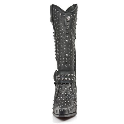  M.7981-C1 ITALI NEGRO BULL NEGRO TACON BULL ACERO New Rock M.7981-C1  4